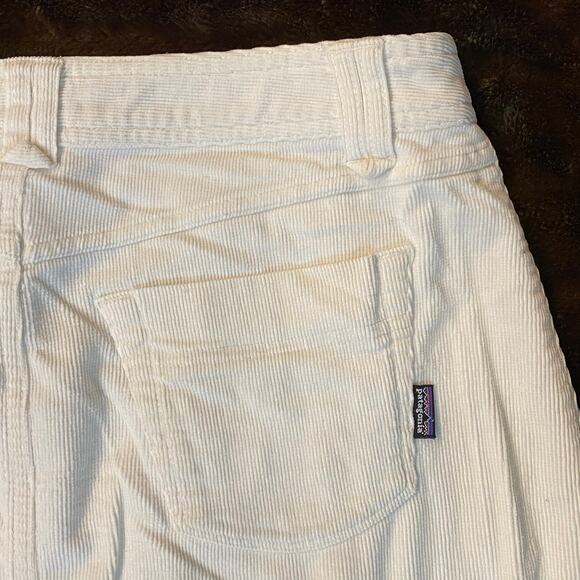 Patagonia 4 White Corduroy Mini Skirt - Picture 5 of 8